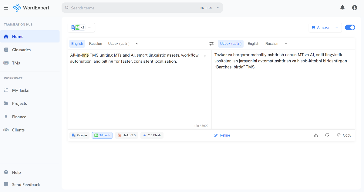 AI Translation Hub